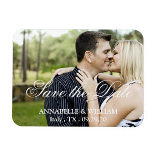 Personalised Custom "Save the Date" Magnet