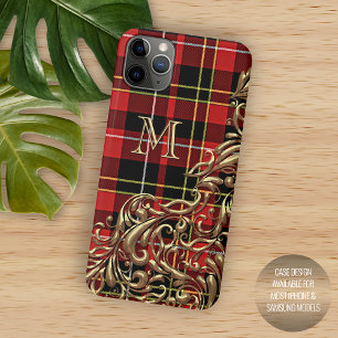Personalised Custom Scottish Tartan Checks Pattern iPhone 11 Pro Max Case