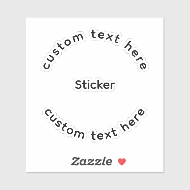 Personalised Custom Stickers (Sheet)