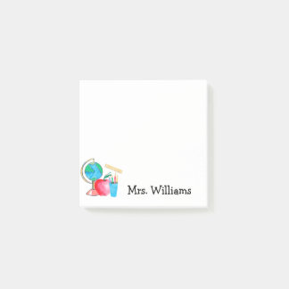 Personalised Custom Teacher Post-it Notes