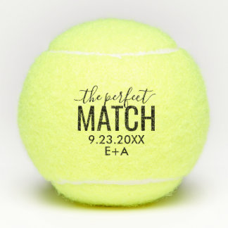 Personalised Custom Tennis Balls Perfect Match