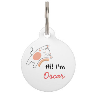 Personalised Custom Text Pet Tag
