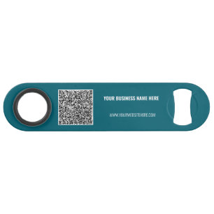 Personalised Custom Text QR Code Bar Key Template