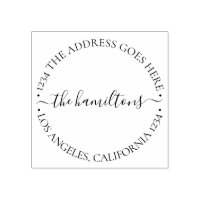 Personalised Custom Text Within Circle Unique