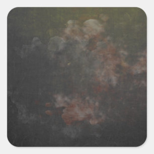 Personalised Custom Your Own Black Chalkboard Square Sticker