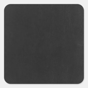 Personalised Custom Your Own Black Chalkboard Square Sticker