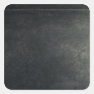 Personalised Custom Your Own Black Chalkboard Square Sticker