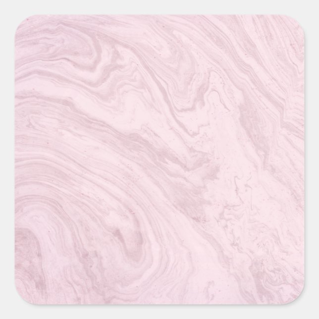 Personalised Custom Your Own Marble Pattern Square Sticker (Front)