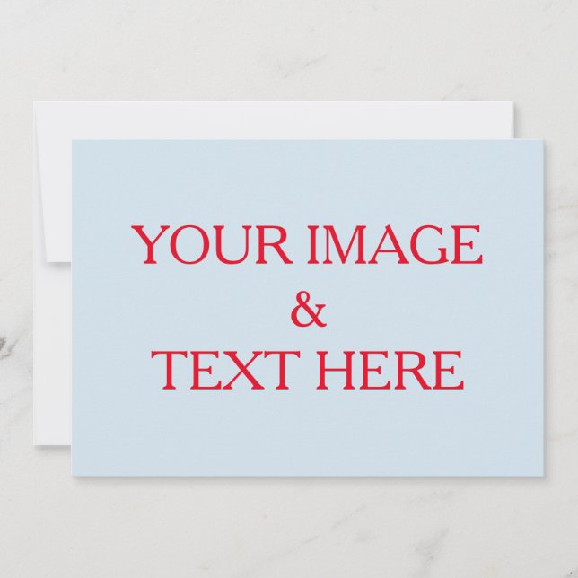 Personalised Custom Your Own Photo (Front)