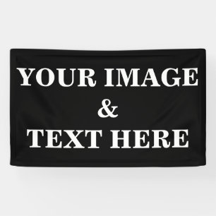 Personalised Custom Your Own Photo Banner