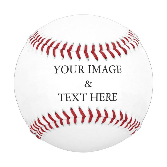 Personalised Custom Your Own Photo Baseball (Front)
