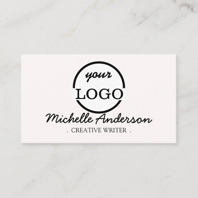 Personalised Custom Your Own Photo Business Card (Front)