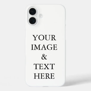 Personalised Custom Your Own Photo iPhone 16 Plus Case