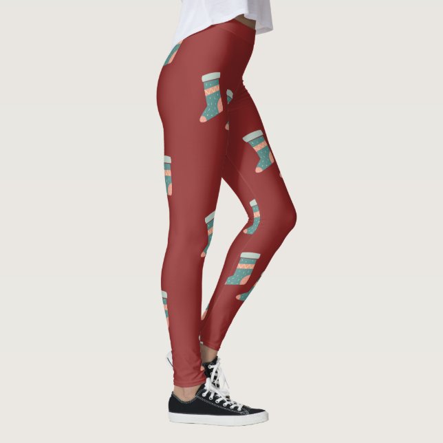 Personalised Custom Your Own Photo Image Leggings (Right)