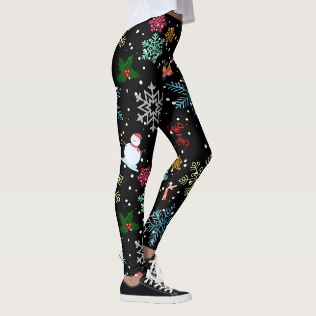 Personalised Custom Your Own Photo Image Leggings (Right)