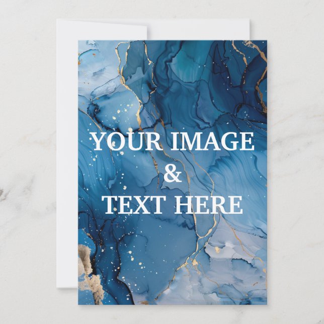 Personalised Custom Your Own Photo Invitation (Front)