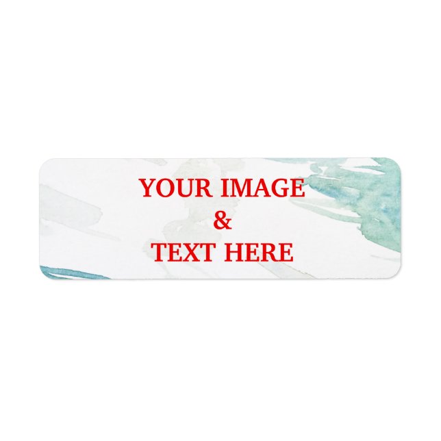 Personalised Custom Your Own Photo Label (Front)