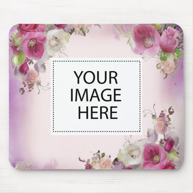 Personalised Custom Your Own Photo Mouse Mat (Front)