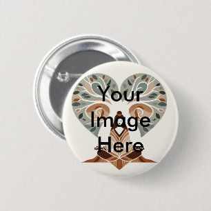 Personalised Custom Your Own Photo Pinback Button
