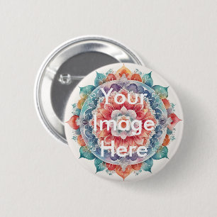 Personalised Custom Your Own Photo Pinback Button