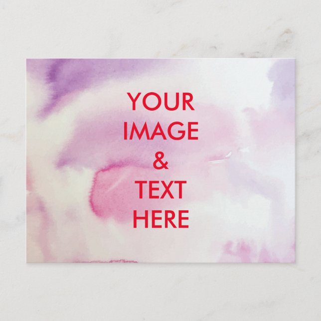 Personalised Custom Your Own Photo Postcard (Front)