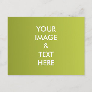 Personalised Custom Your Own Photo Postcard