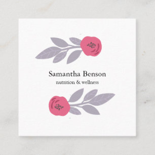 Personalised Custom Your Own Photo Square Business Card