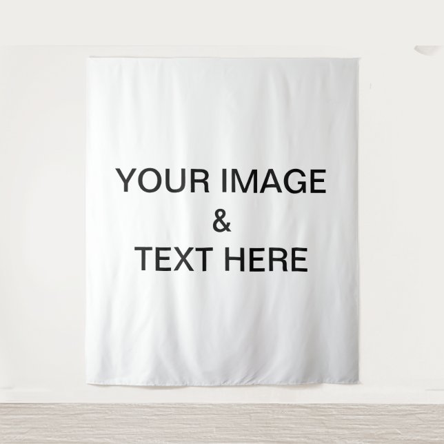 Personalised Custom Your Own Photo Tapestry (Front)