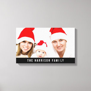 Personalised Custom Your Own Photo & Text Canvas Print