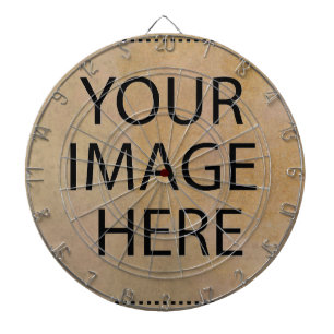 Personalised Custom Your Own Photo & Text Dart Boa Dartboard