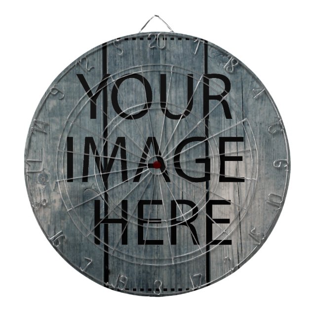 Personalised Custom Your Own Photo & Text Dart Boa Dartboard (Front)