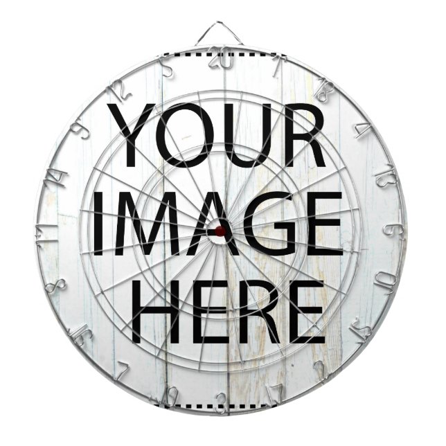 Personalised Custom Your Own Photo & Text Dart Boa Dartboard (Front)
