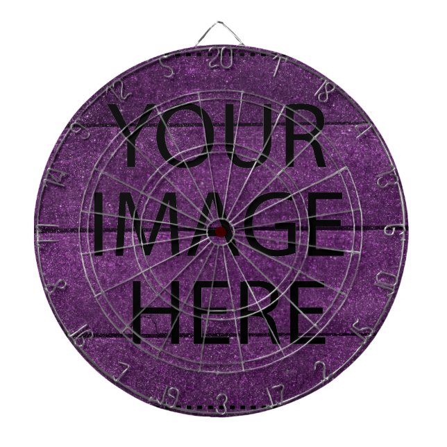 Personalised Custom Your Own Photo & Text Dart Boa Dartboard (Front)