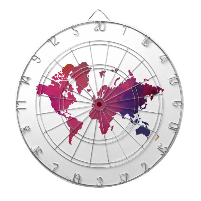 Personalised Custom Your Own Photo & Text Dartboard (Front)