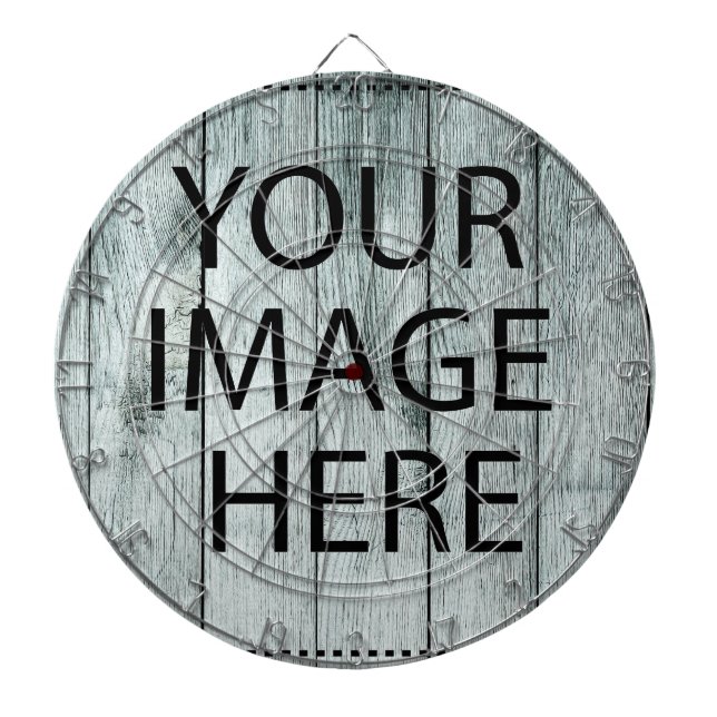 Personalised Custom Your Own Photo & Text Dartboard (Front)