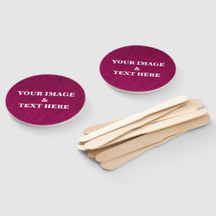 Personalised Custom Your Own Photo & Text Hand Fan