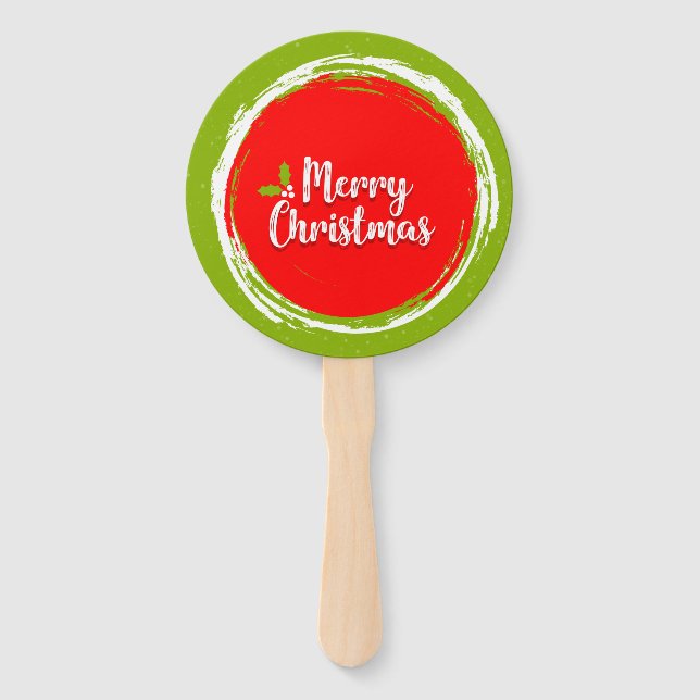 Personalised Custom Your Own Photo & Text Hand Fan (Front)