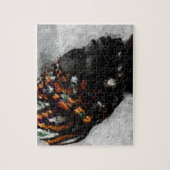 Personalised Custom Your Own Photo & Text Jigsaw Puzzle (Vertical)
