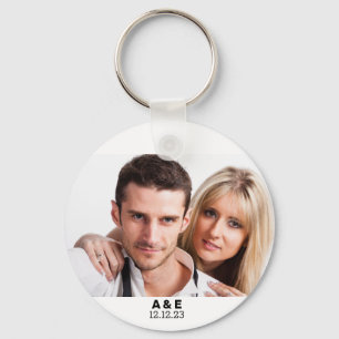 Personalised Custom Your Own Photo & Text Keychain
