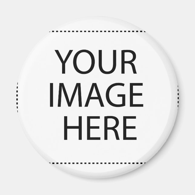 Personalised Custom Your Own Photo & Text Magnet (Front)