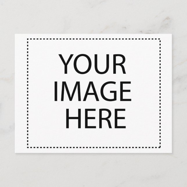 Personalised Custom Your Own Photo & Text Postcard (Front)