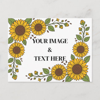 Personalised Custom Your Own Photo & Text Postcard