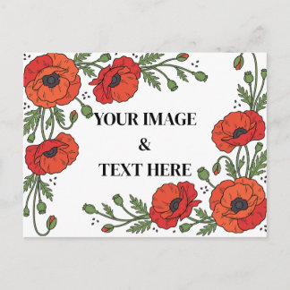 Personalised Custom Your Own Photo & Text Postcard