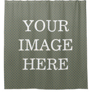 Personalised Custom Your Own Photo & Text Shower C Shower Curtain