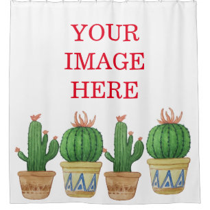 Personalised Custom Your Own Photo & Text Shower Curtain