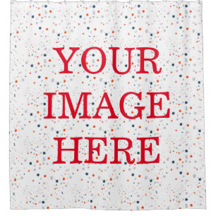 Personalised Custom Your Own Photo & Text Shower Curtain