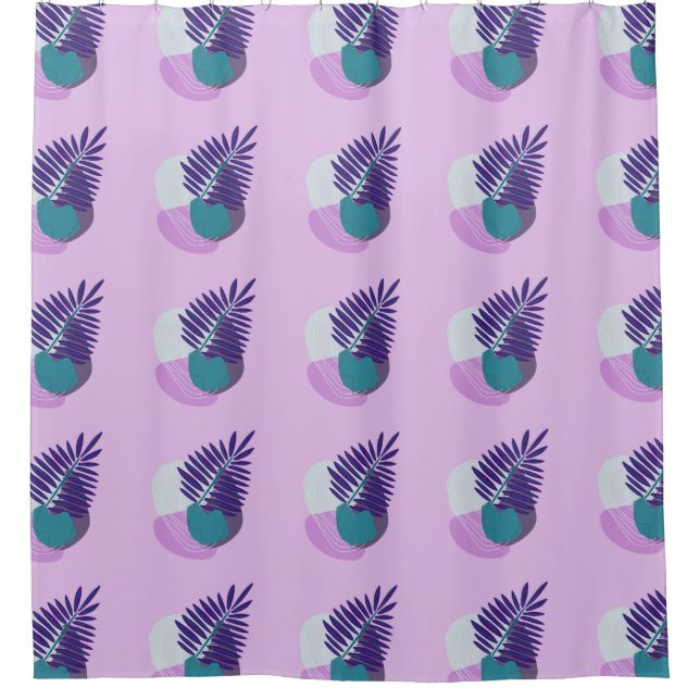 Personalised Custom Your Own Photo & Text Shower Curtain (Front)