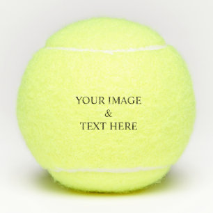 Personalised Custom Your Own Photo & Text Tennis Balls