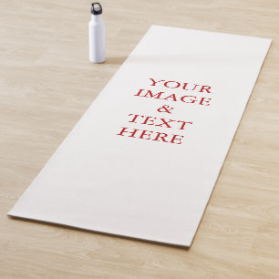 Personalised Custom Your Own Photo & Text Yoga Mat