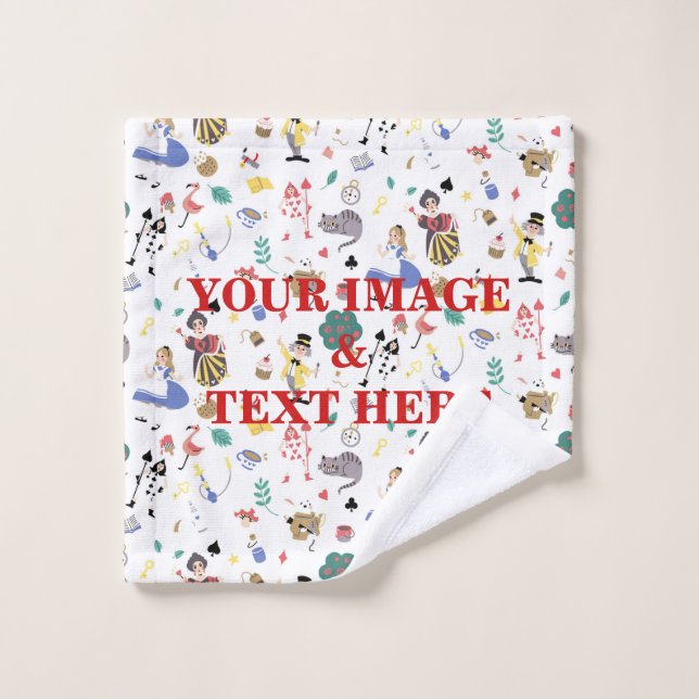 Personalised Custom Your Own Photo Wash Cloth (Wash Cloth)